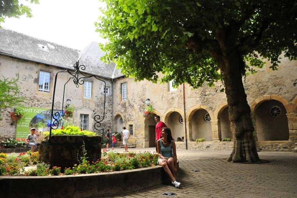 Apartamento Maison mitoyenne piscines chauffées et tourisme vert Saint-Geniez-dʼOlt Exterior foto